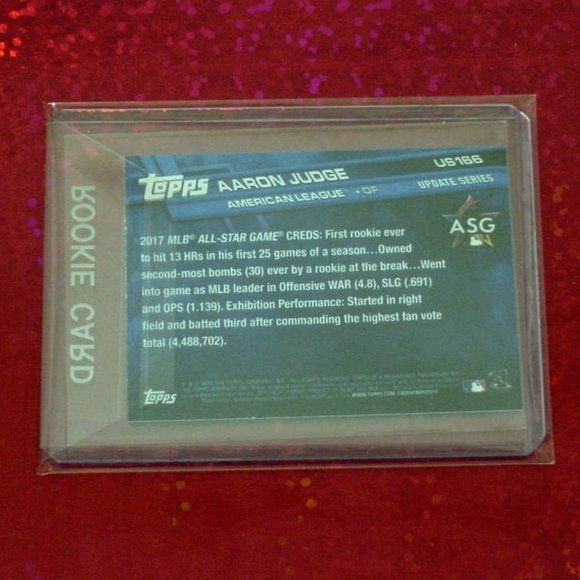 Aaron Judge Rookie Mini Card - Picture 2 of 2